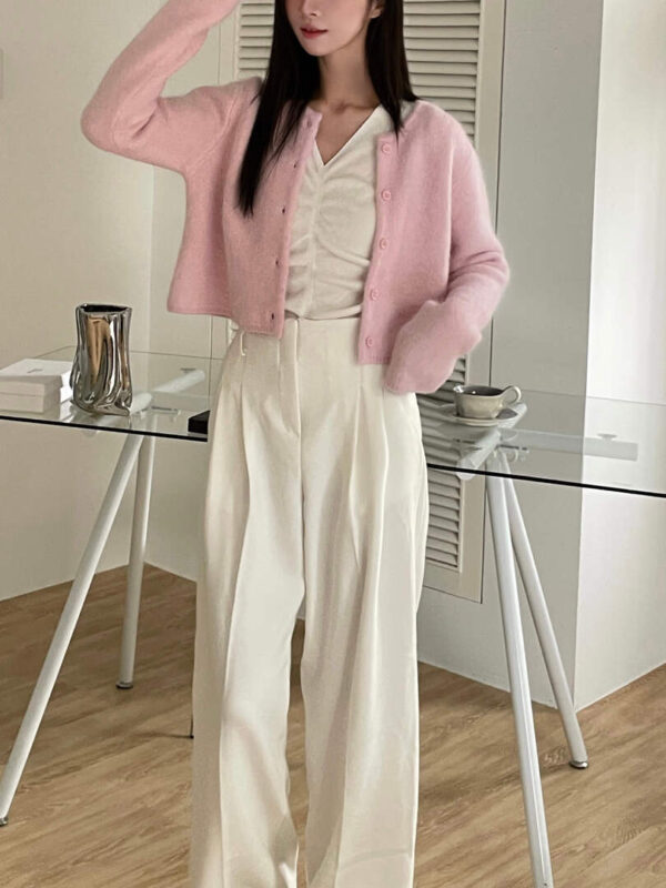 G15 Ellie 艾利兒V領針織上衣 tee