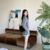 J06 韓國初雪小眾感迷你毛毛雙肩包