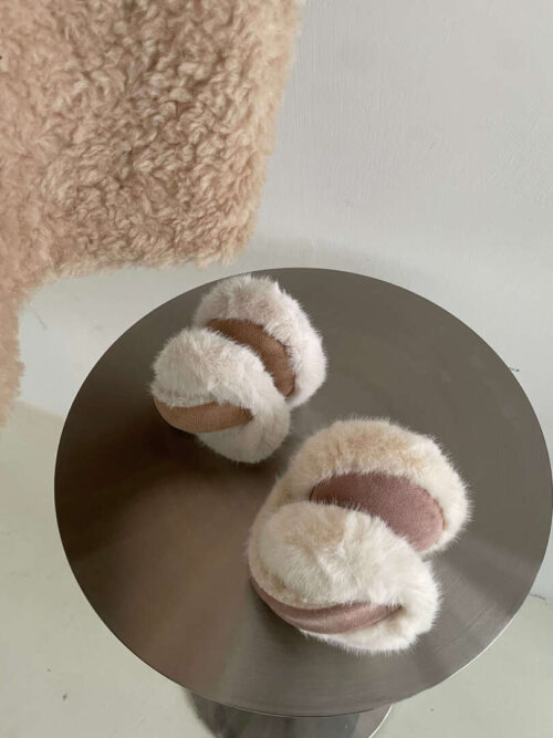 K01 溫根小鎮綿羊QQ毛毛耳罩