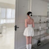 N57 伊莉莎白法式掛脖後美背bra top