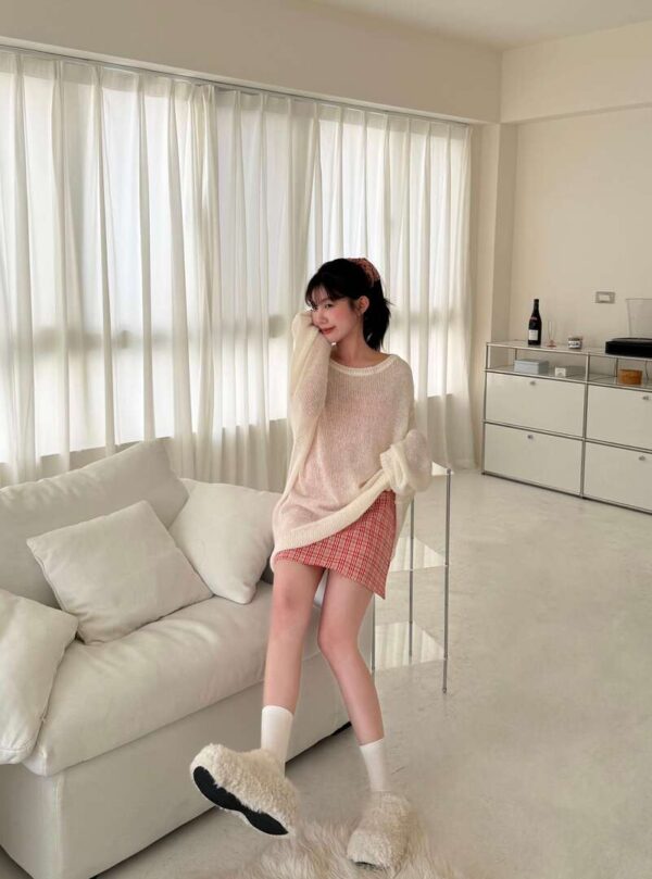 N32 辛西婭珍珠寶盒針織上衣