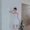 N52 洛城少女彈性平口連衣裙