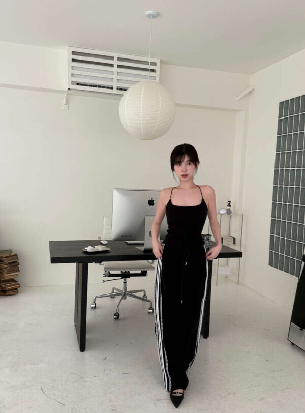N57 伊莉莎白法式掛脖後美背bra top