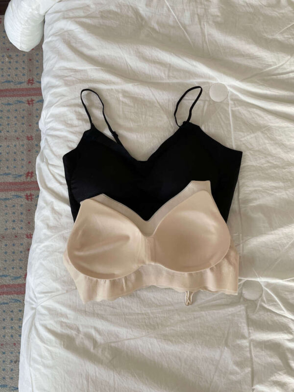 P106 "闆娘推薦"超好穿無痕細肩 bra top內衣