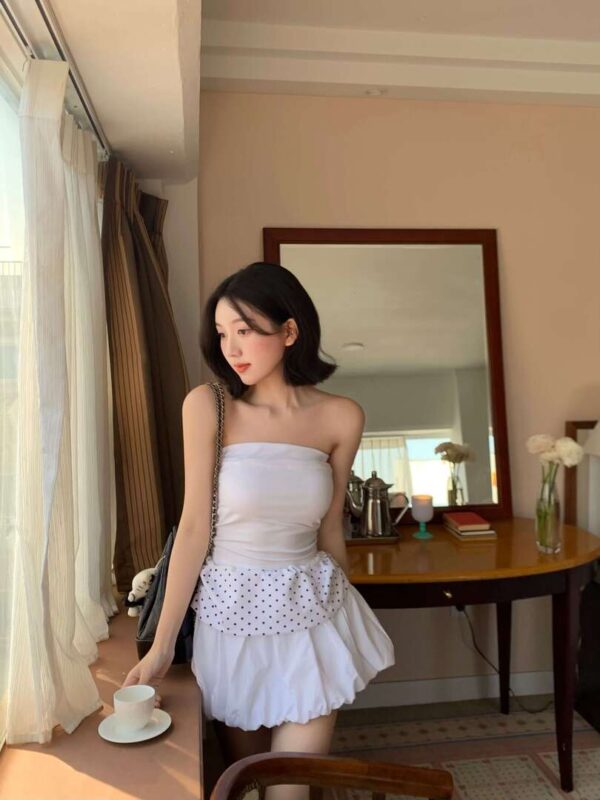 P58 卡蜜兒的夏日舒適平口彈力百搭bra top