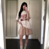 P26 米斯蒂的粉色澡堂小貓咪T-shirt