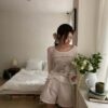 T04 Kitty凱蒂小貓設計師塗鴉薄防曬棉tee