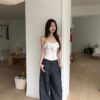 T15 Beatrice碧翠絲的柔軟荷葉邊背心