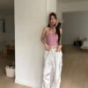 T10 Mallorca馬略卡島的豹紋工裝褲