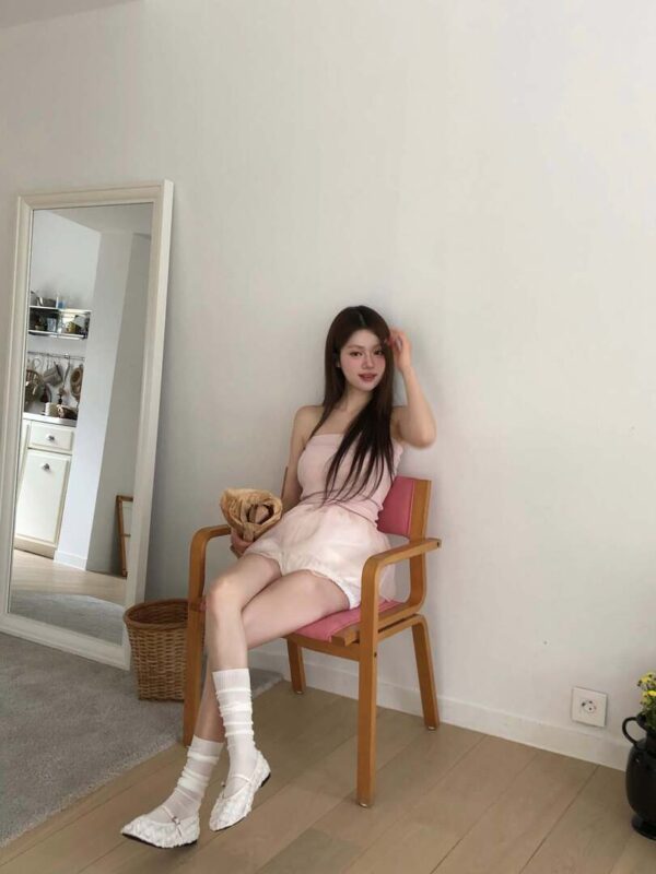 T21 舒嫚的芭蕾平口小裙子上衣