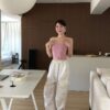 T10 Mallorca馬略卡島的豹紋工裝褲