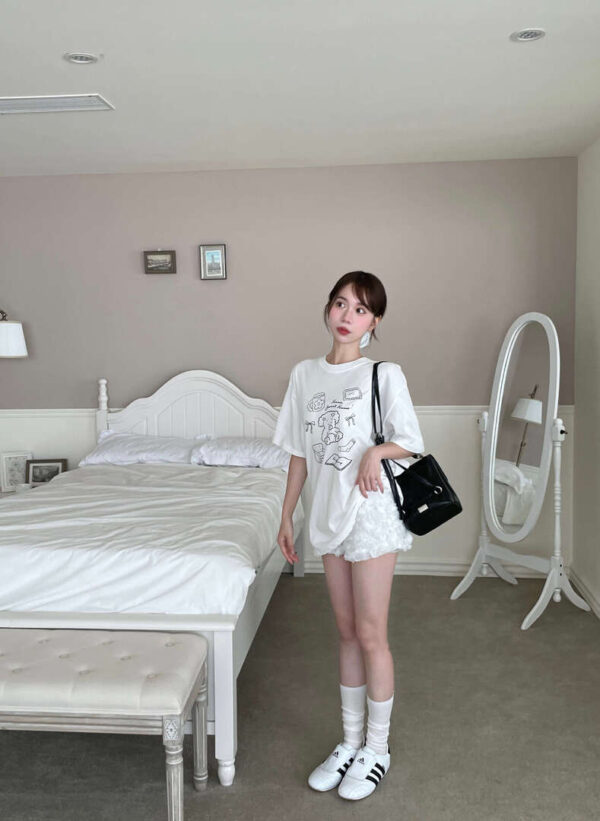 S13 克姆爾的小熊插畫舒適棉tee