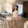 T62 布萊妮的you♡me 薄款牛仔短褲