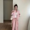 V14 Nabi娜比的杜樂麗花園粉玫瑰夾克外套