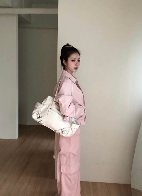 V14 Nabi娜比的杜樂麗花園粉玫瑰夾克外套