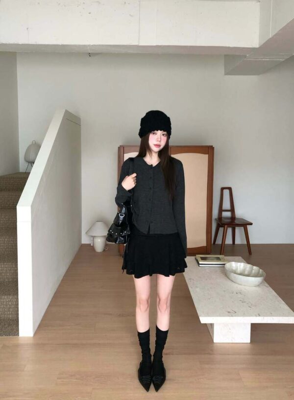 1 (70) V18 戴安娜的百搭柔軟薄針織上衣外套