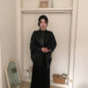 1 (51) V19 Candice坎迪絲的彈力柔軟針織長裙