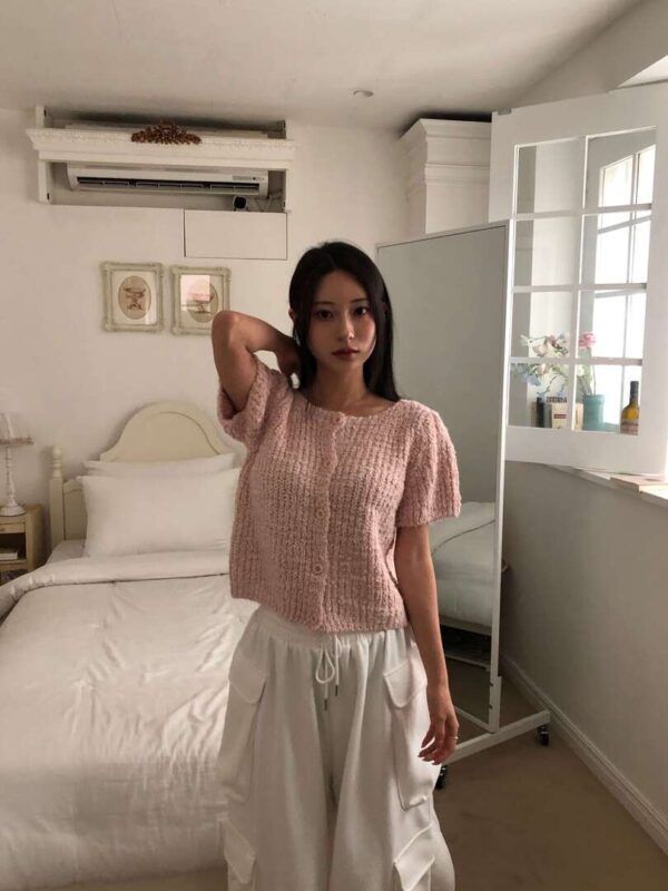 65 (8) V27 Lucia露西亞的法式柔軟針織上衣