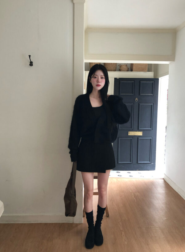 W20 尤娜的舒適絨面磨毛背心