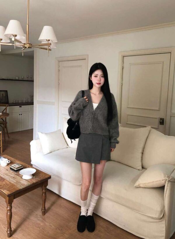 W20 尤娜的舒適絨面磨毛背心