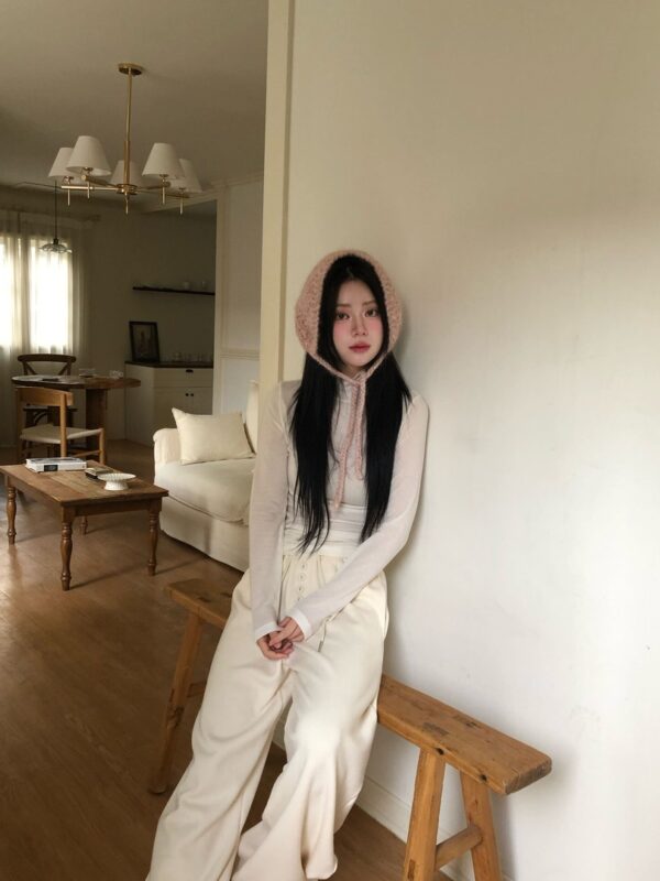 W41 Tobey托比的冬日針織圍巾毛帽