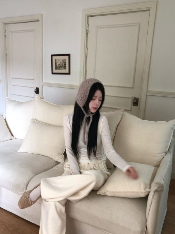 W41 Tobey托比的冬日針織圍巾毛帽