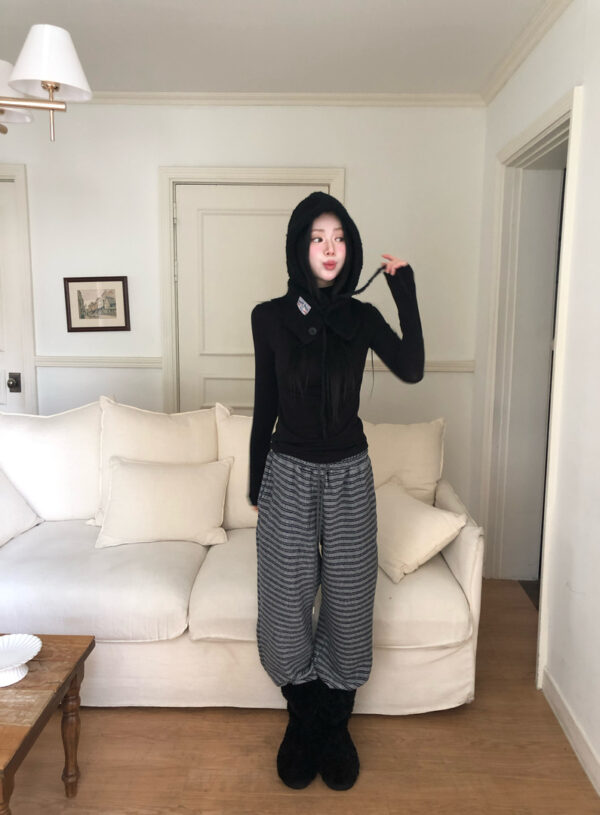 W23 愛瑪的設計師柔軟針織半高領打底tee