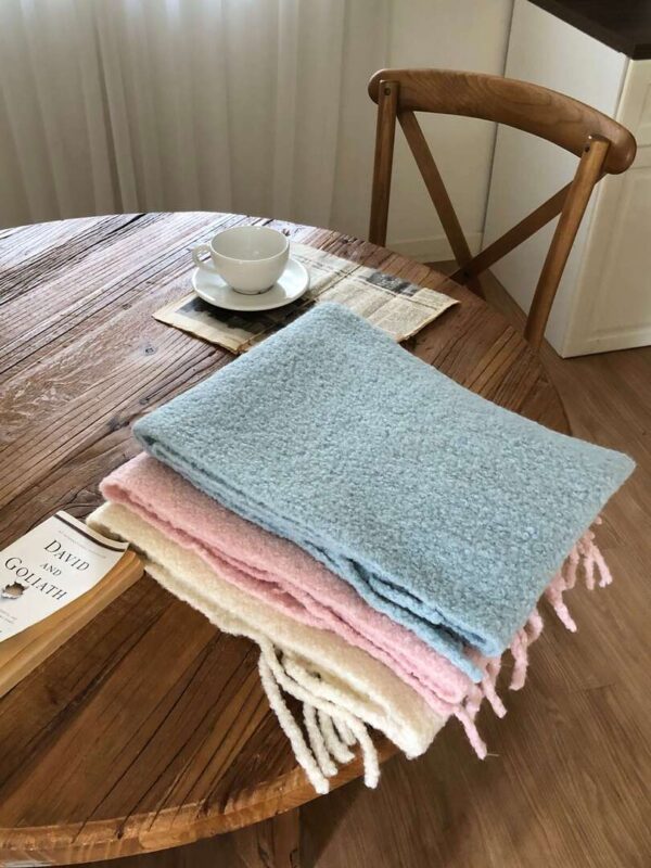 W40 愛比的柔軟圈圈毛baby圍巾