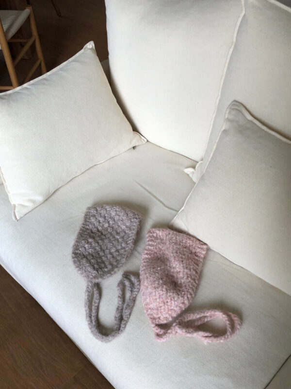 W43 Casey凱西冬日聖誕針織毛呢耳罩