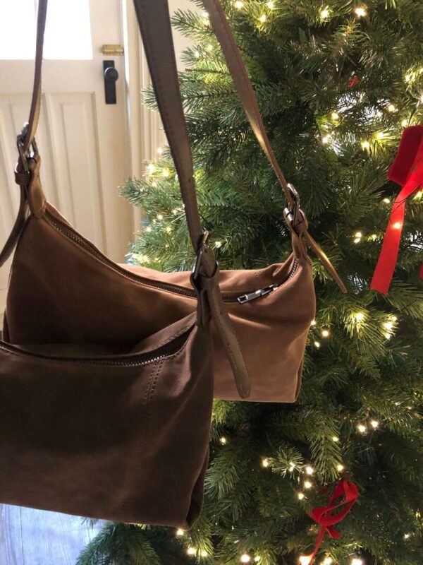 W49 Nottingham諾丁漢的麂皮側背包