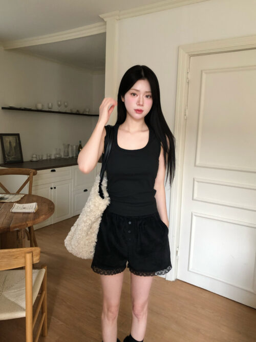 W20 尤娜的舒適絨面磨毛背心