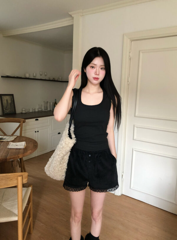 W20 尤娜的舒適絨面磨毛背心