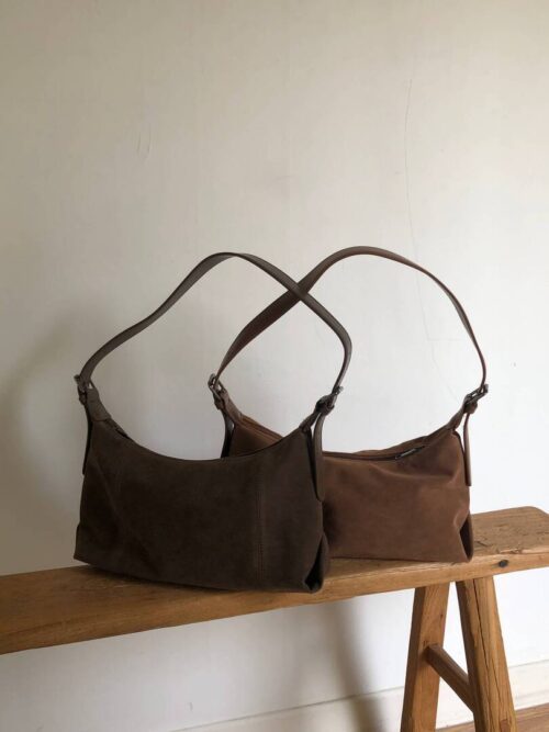 W49 Nottingham諾丁漢的麂皮側背包