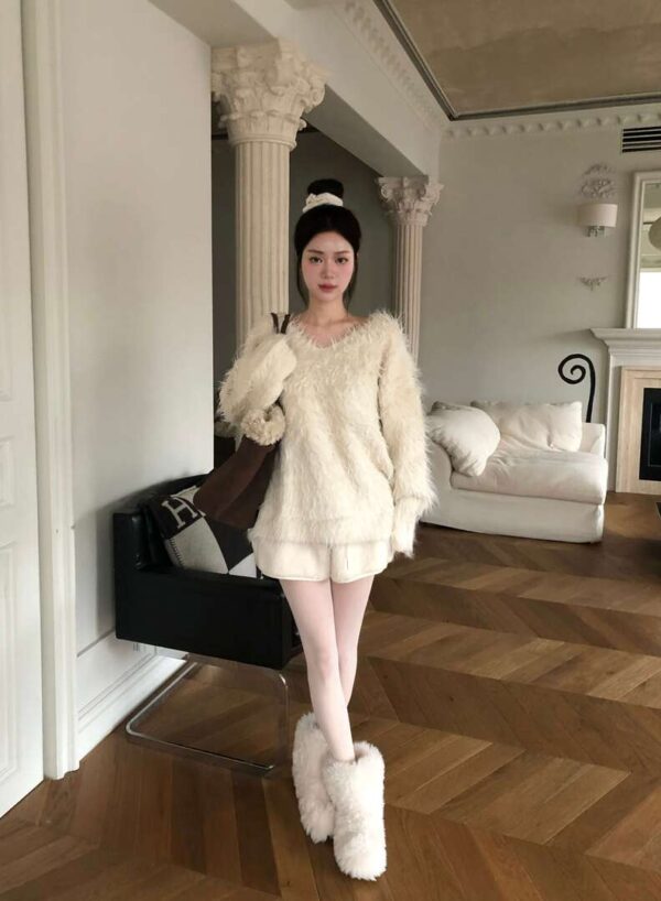 Y18 Nottingham諾丁漢的浪漫捲捲毛上衣