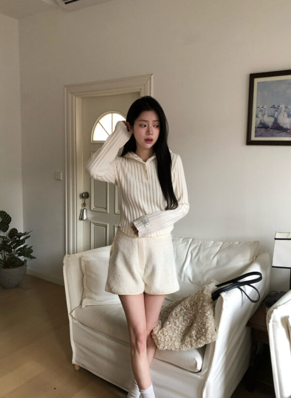 Y03 萊妮的絨毛顯瘦短褲