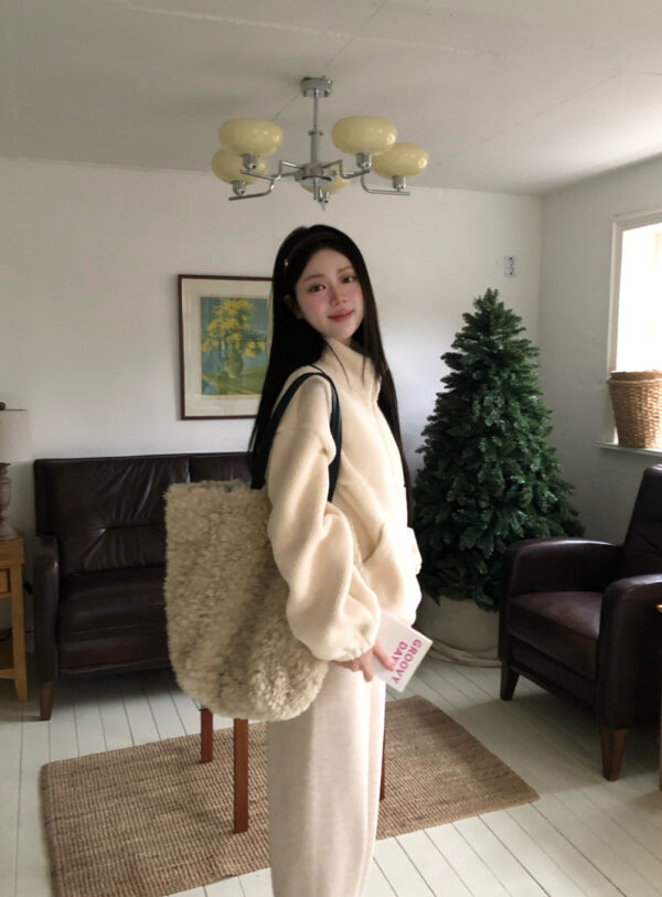 W34 Amy艾米的冬日熊熊棉毛上衣