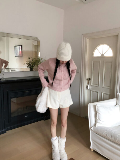 Y03 萊妮的絨毛顯瘦短褲