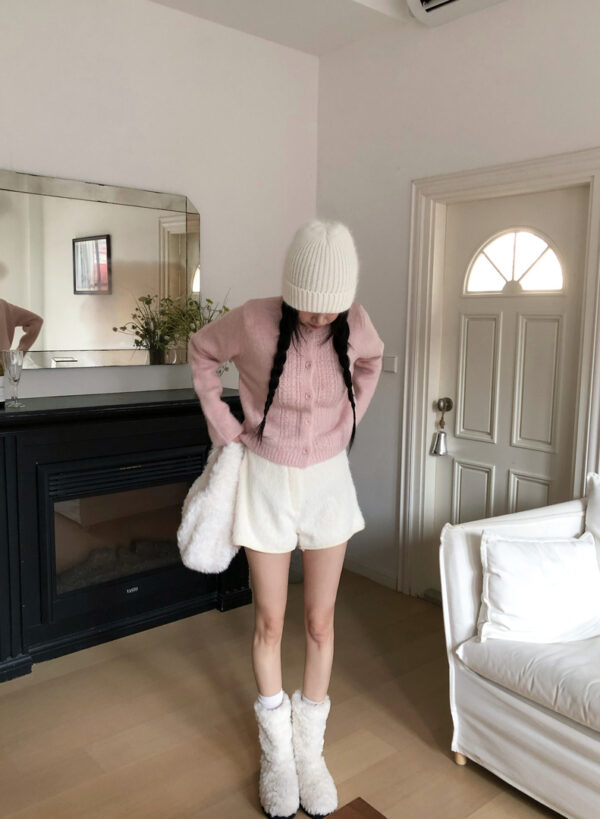 Y03 萊妮的絨毛顯瘦短褲