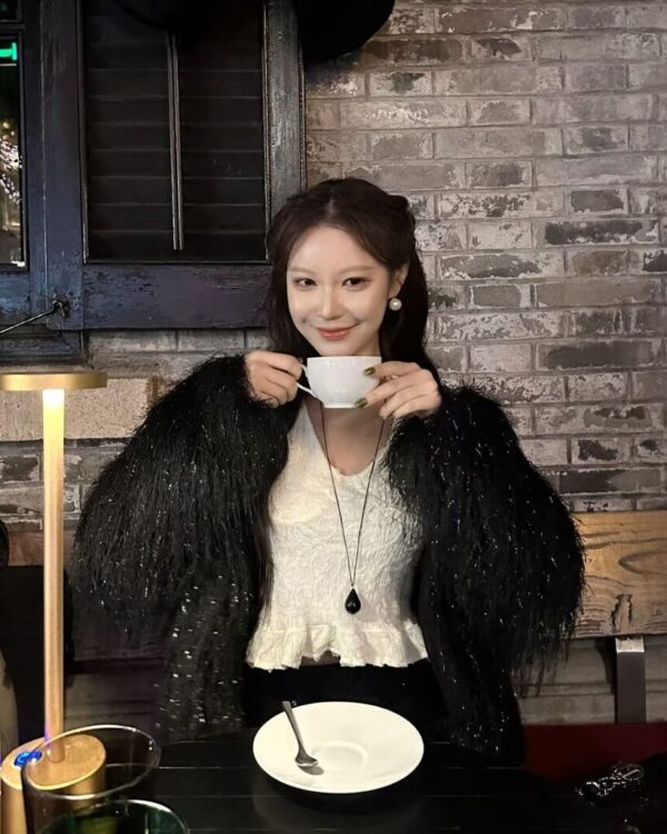 Y57 Beryl貝拉的細閃柔軟毛毛外套