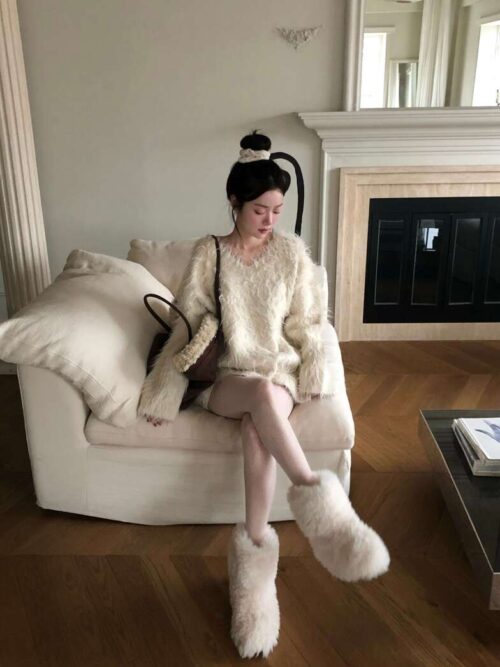 Y18 Nottingham諾丁漢的浪漫捲捲毛上衣