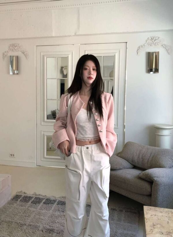 Z10 布里安妮的精緻小花蕾絲bra top背心