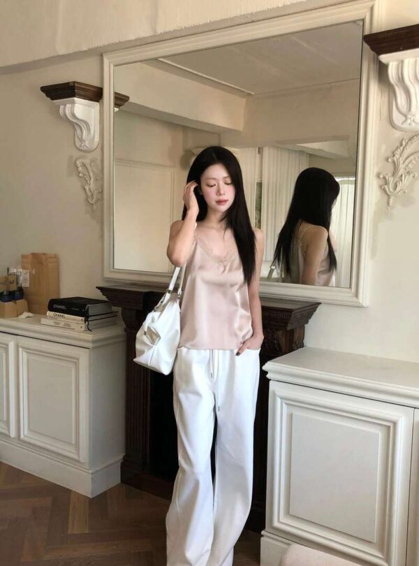 1 (43) Z23 Delis黛莉絲法式顯瘦直筒棉褲