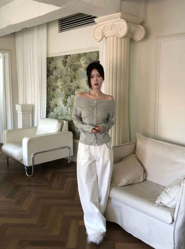 1 (65) Z43 Eleanor艾莉諾的設計師直筒長褲