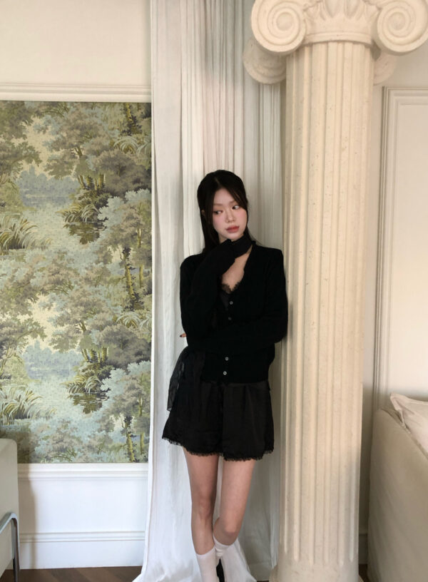 1 (69) Z33 Neil妮爾的小捲邊薄長袖外套