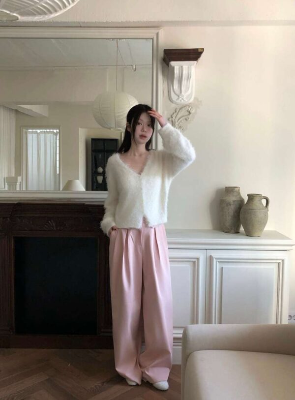 1 (75) Z19 貝瑟妮的玫瑰花園直筒西裝褲