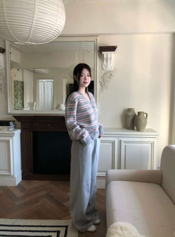 1 (76) Z23 Delis黛莉絲法式顯瘦直筒棉褲