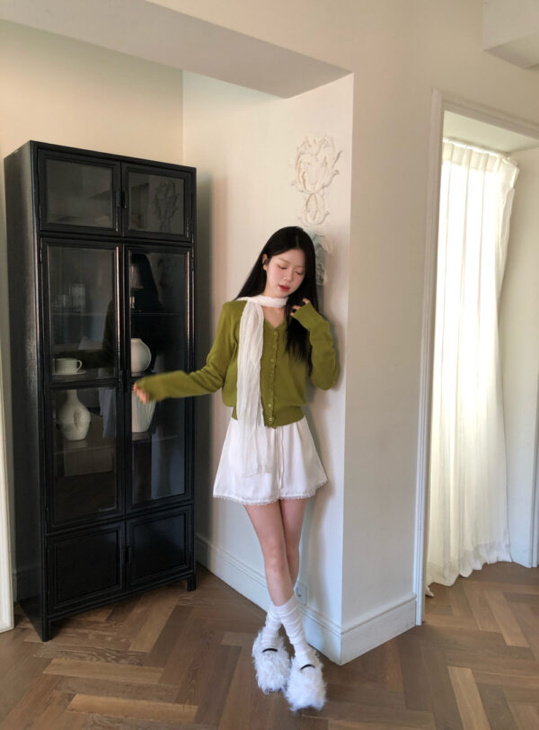 1 (9) Z33 Neil妮爾的小捲邊薄長袖外套