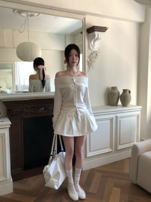 Z12 Scarlett斯嘉麗的牛仔小蓬裙