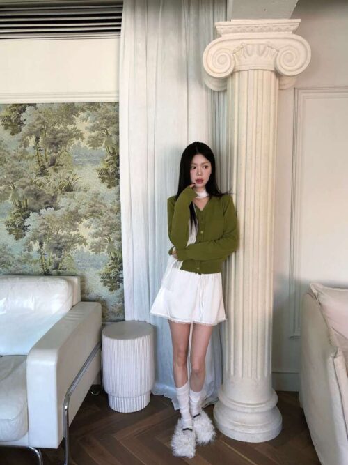 Z33 Neil妮爾的小捲邊薄長袖外套