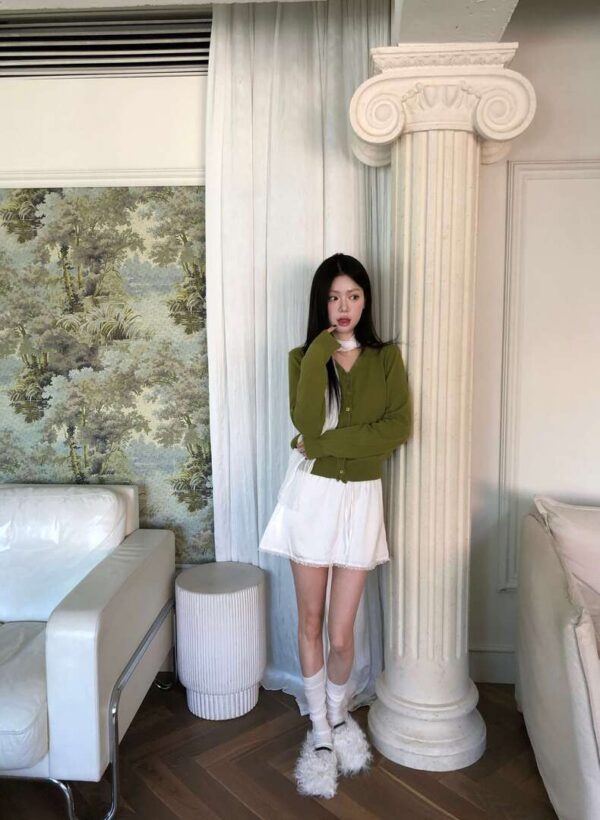 2 Z33 Neil妮爾的小捲邊薄長袖外套